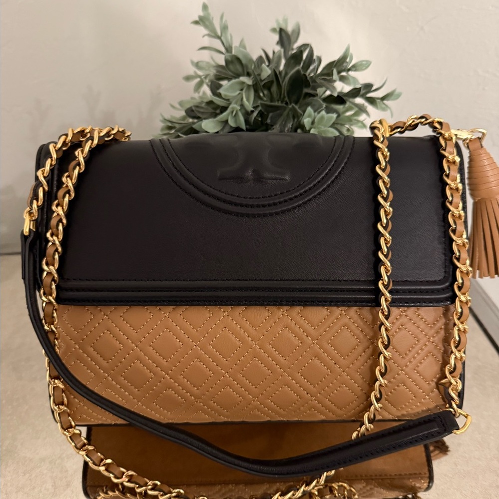 Tory Burch Fleming Multi color Shoulder Bag - Picture 2 of 8